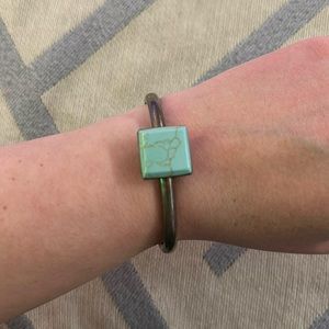 Turquoise & 925 Silver Bracelet Southwestern